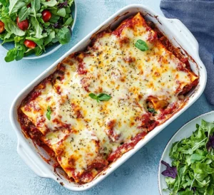 Chicken and bean enchiladas