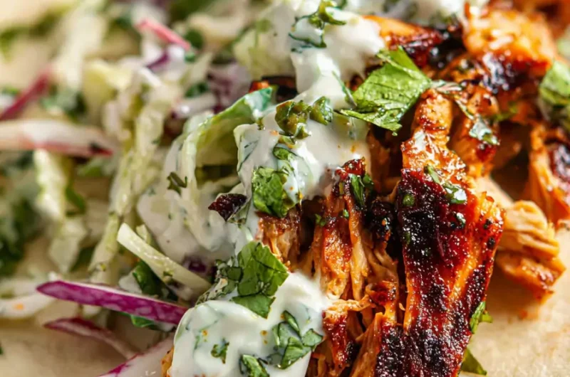 Chipotle Chicken Tacos – With Fresh Pineapple Salsa