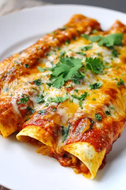 Easy Veggie Enchiladas