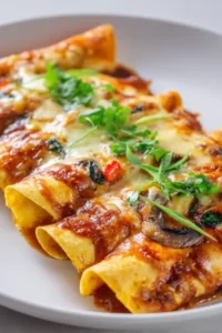 Easy Veggie Enchiladas