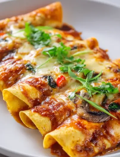 Easy Veggie Enchiladas Recipe from www.bbrecipes.com