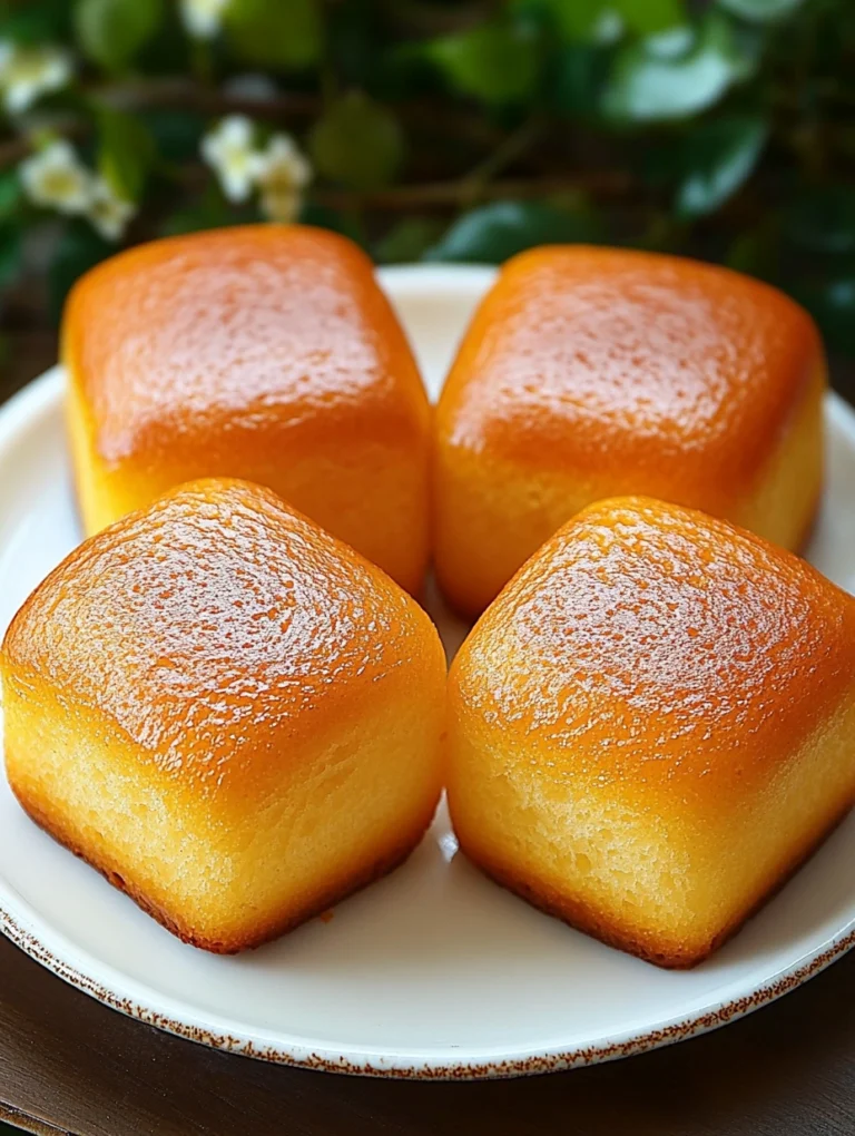 Golden Vanilla Mini Loaves