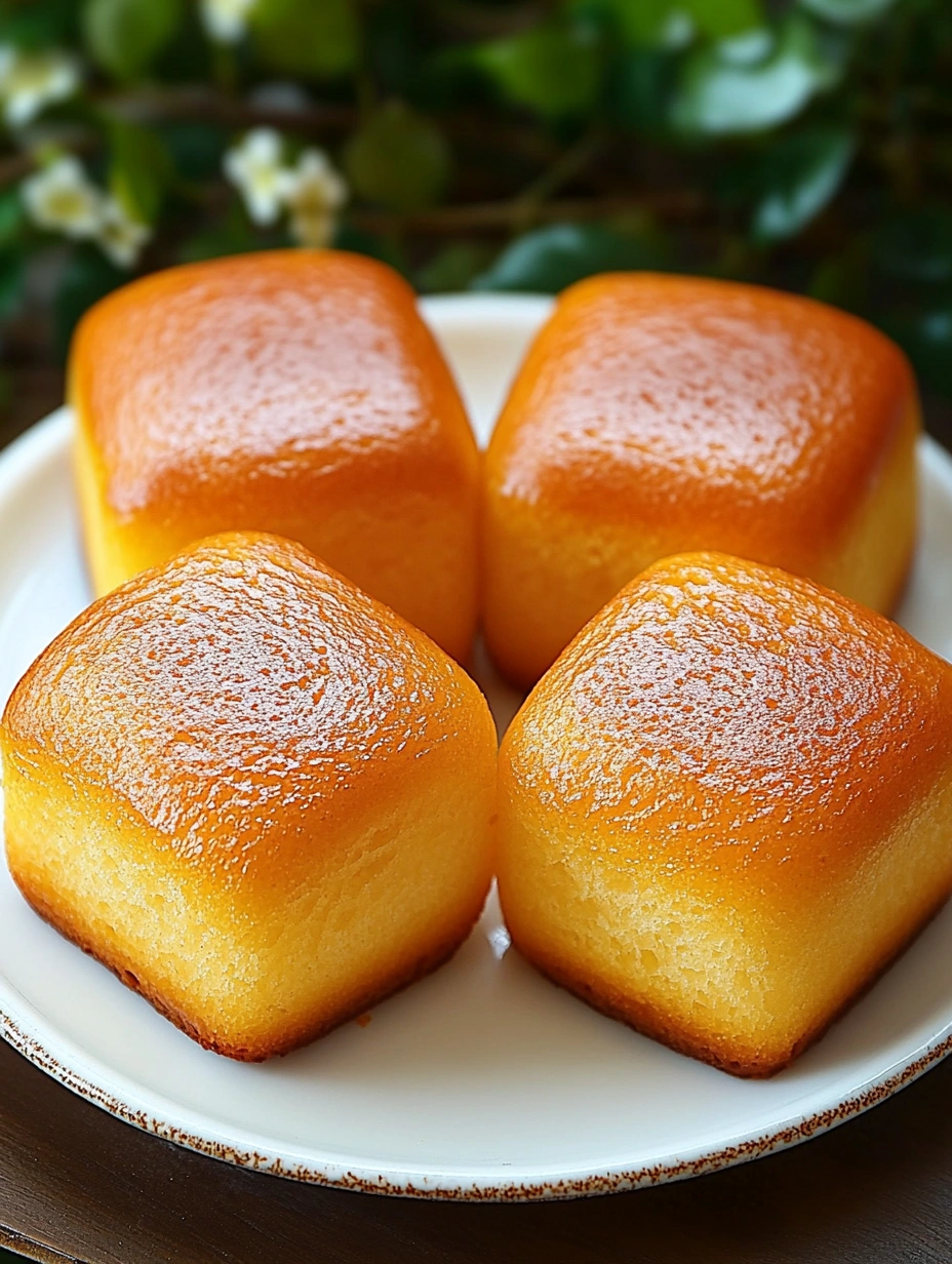 Golden Vanilla Mini Loaves