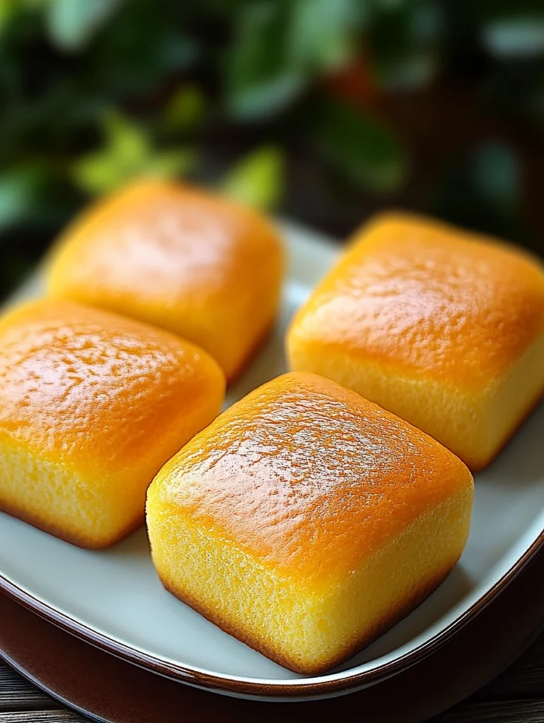 Golden Vanilla Mini Loaves