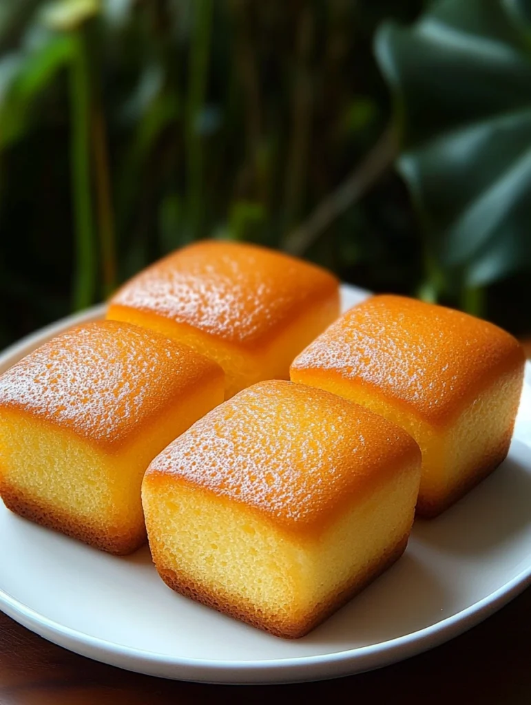 Golden Vanilla Mini Loaves