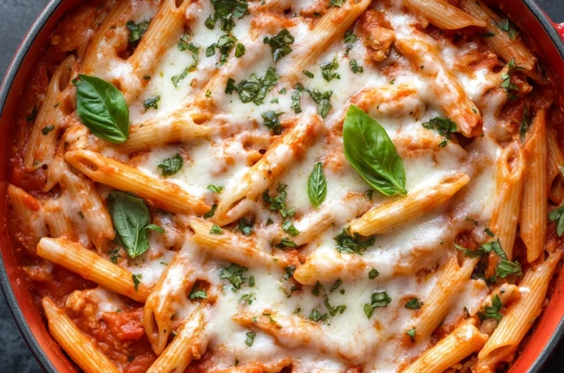 High Protein Red Pepper Pasta That's Creamy, Healthy, and Absolutely Addictive!