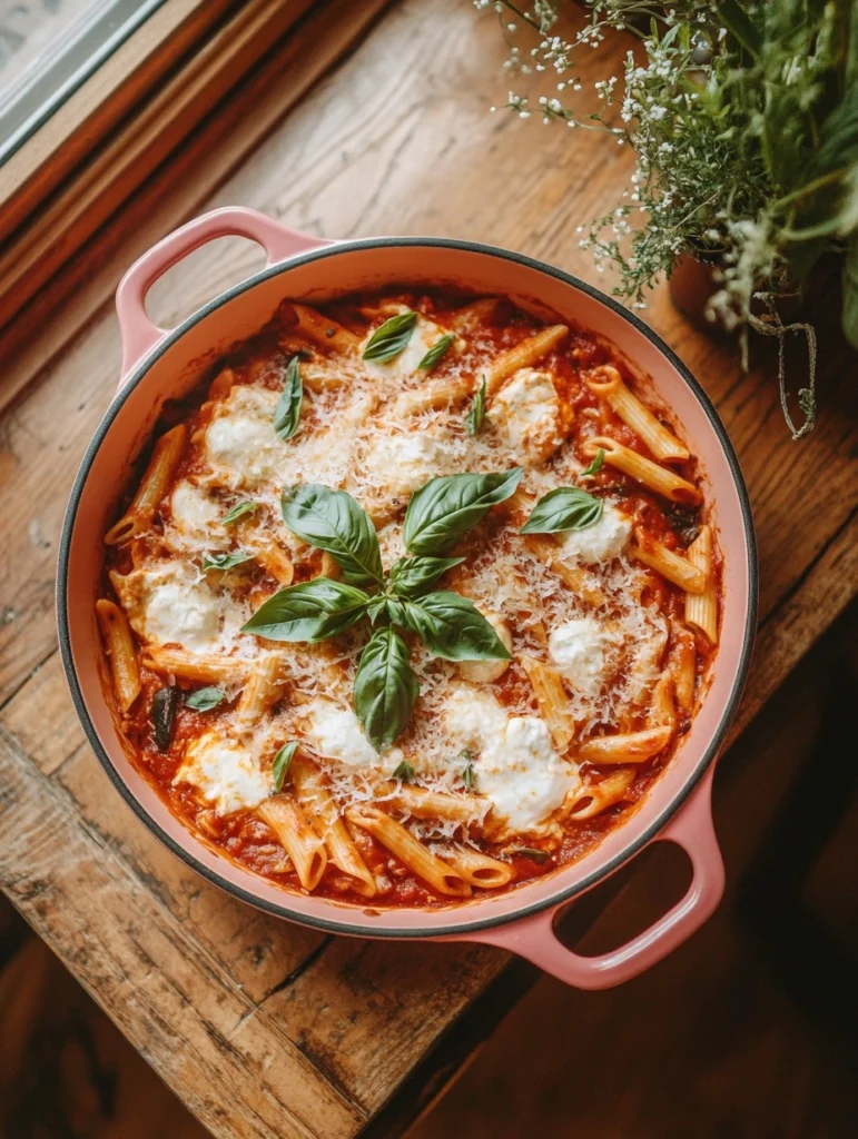 High Protein Red Pepper Pasta
