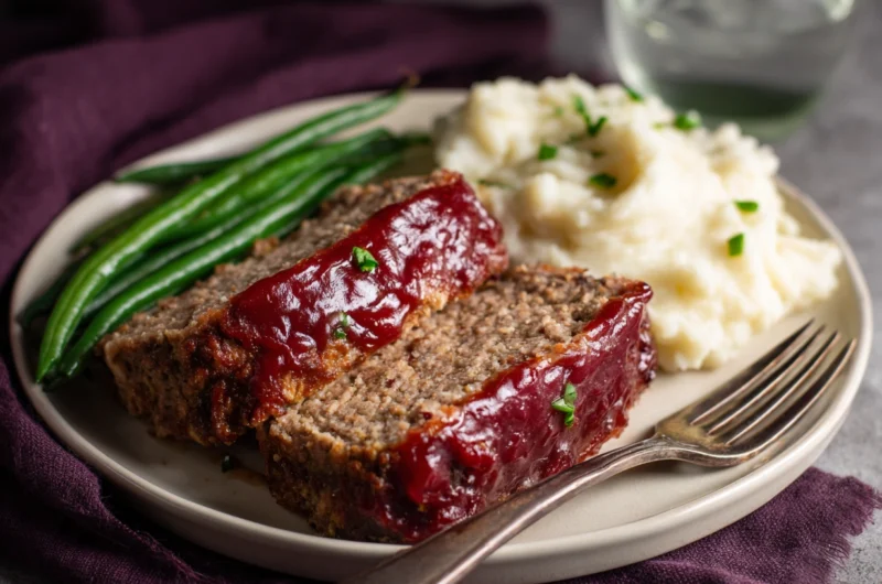 Melt-In-Your-Mouth Meatloaf | Super Moist Classic