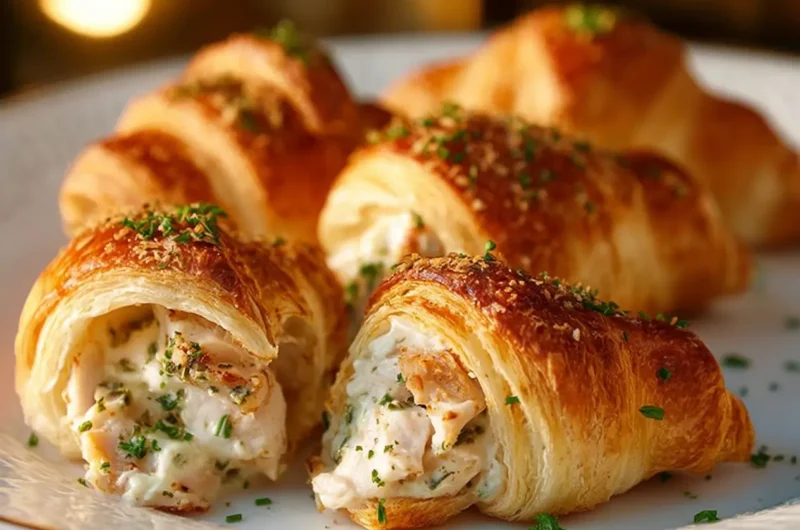 Oven Baked Herb and Cheese Stuffed Croissants: Your New Go-To Savory Bake