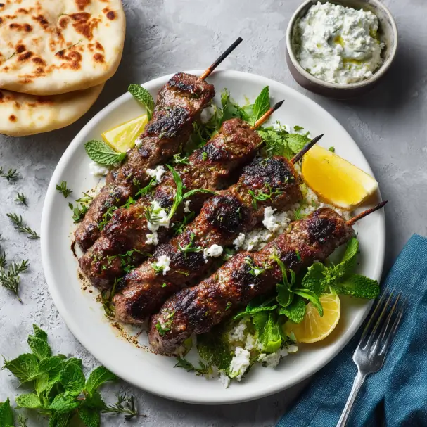 Pork Souvlaki Skewers