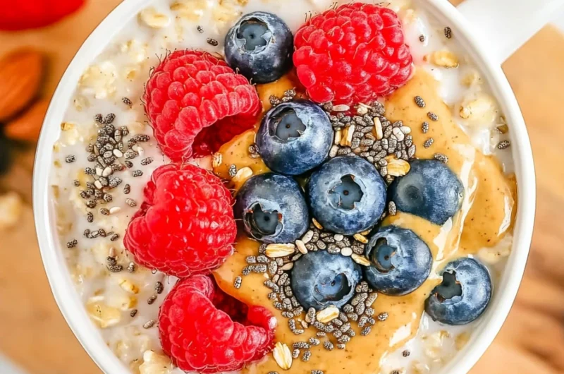 High Protein Overnight Oats That Will Keep You Full and Energized All Morning!