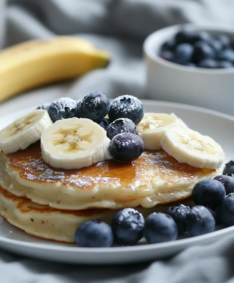 Protein Pancakes with Banana
