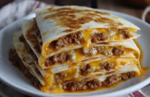 Sloppy Joe Quesadilla Flavors
