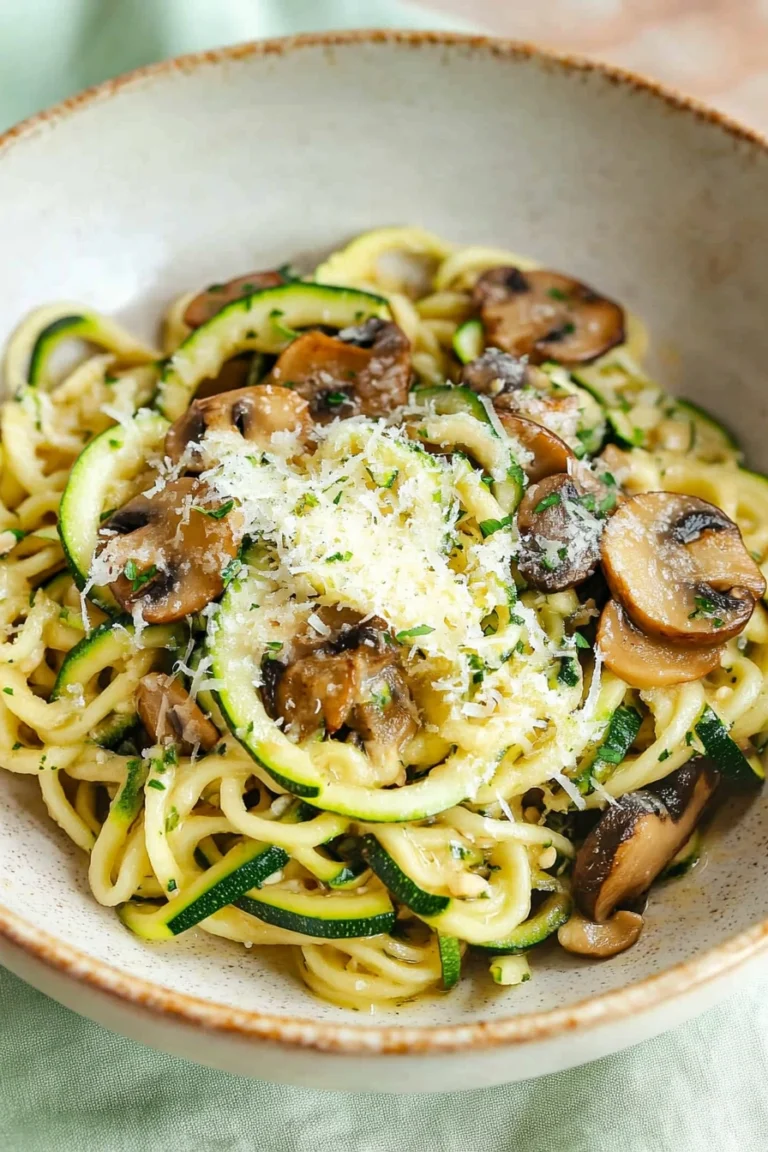 Slow-Cooked Courgette Pasta