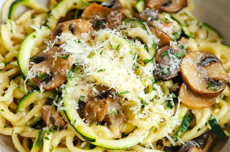 Slow-Cooked Courgette Pasta That's Pure Comfort Magic!