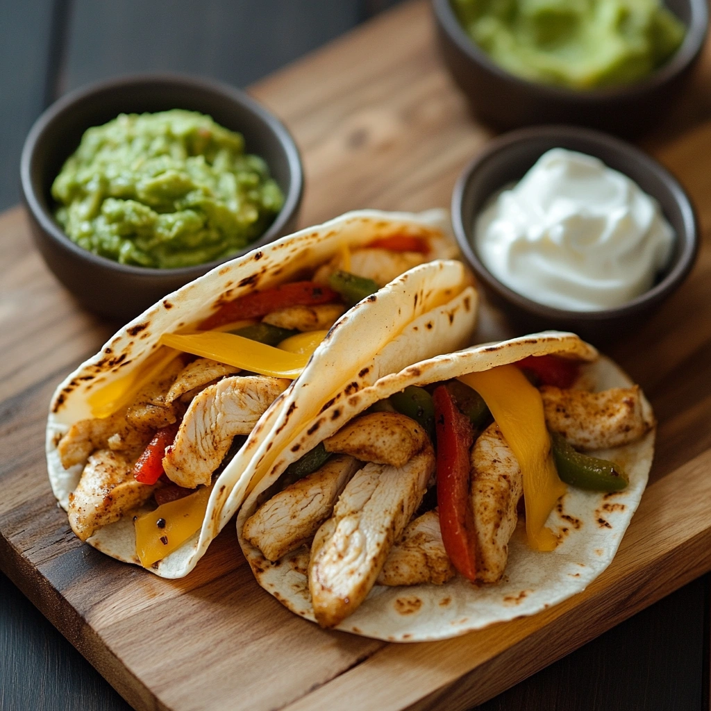 Smoky Chicken Fajitas