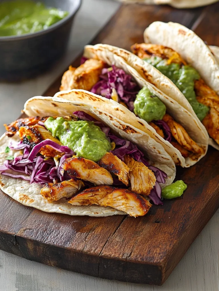Smoky Chicken Fajitas