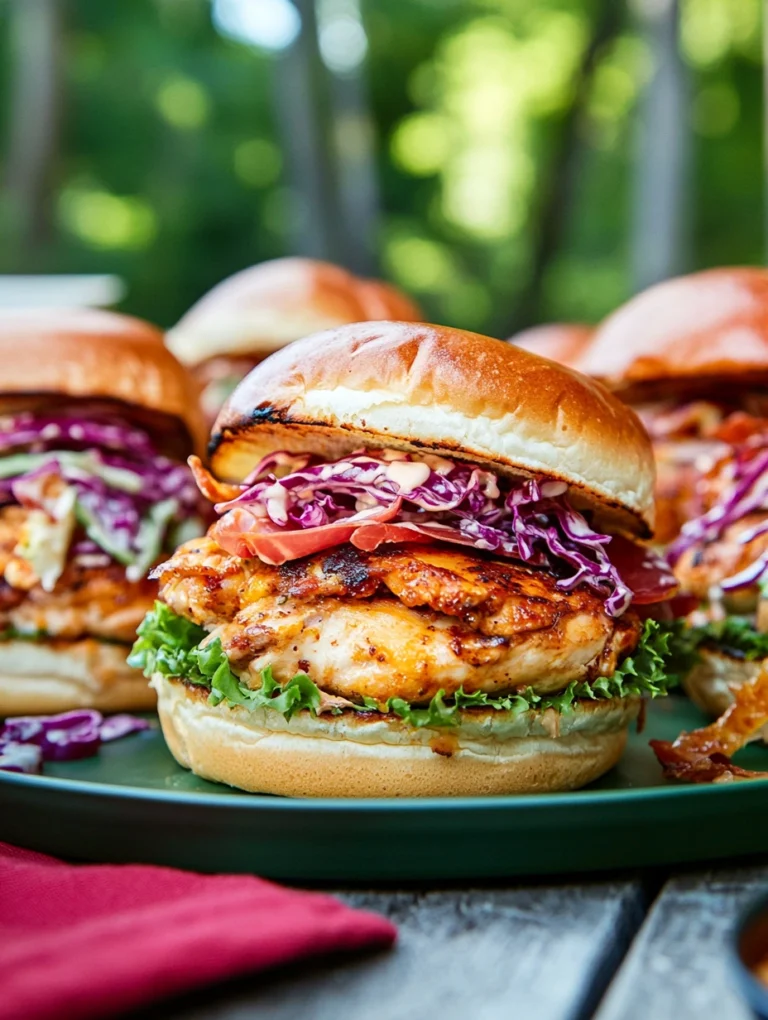 Ultimate barbecue burgers