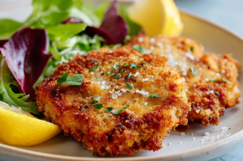 Traditional Wiener Schnitzel Recipe | Crispy Austrian Veal Cutlets