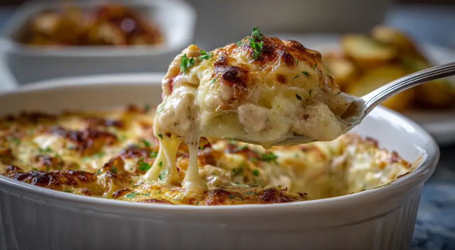 Creamy Chicken Rice Casserole