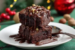 homemade fudge brownies
