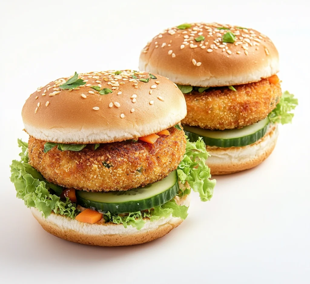 juicy prawn and lemongrass burgers