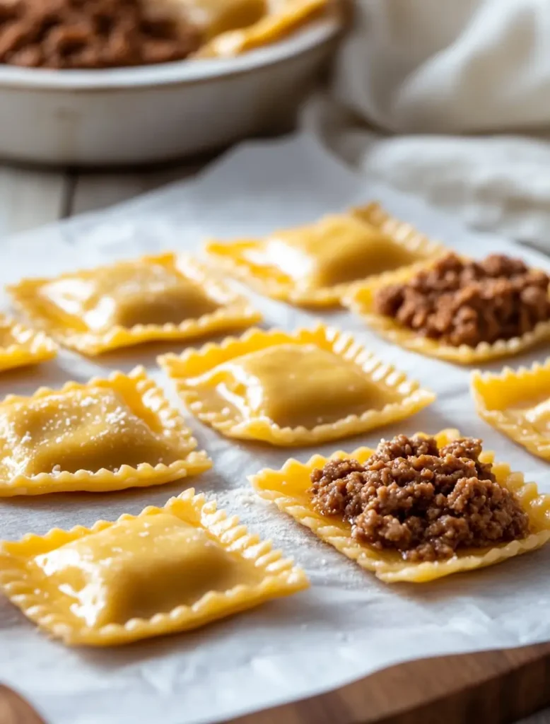 Meat-Filled Dumpling Rolls