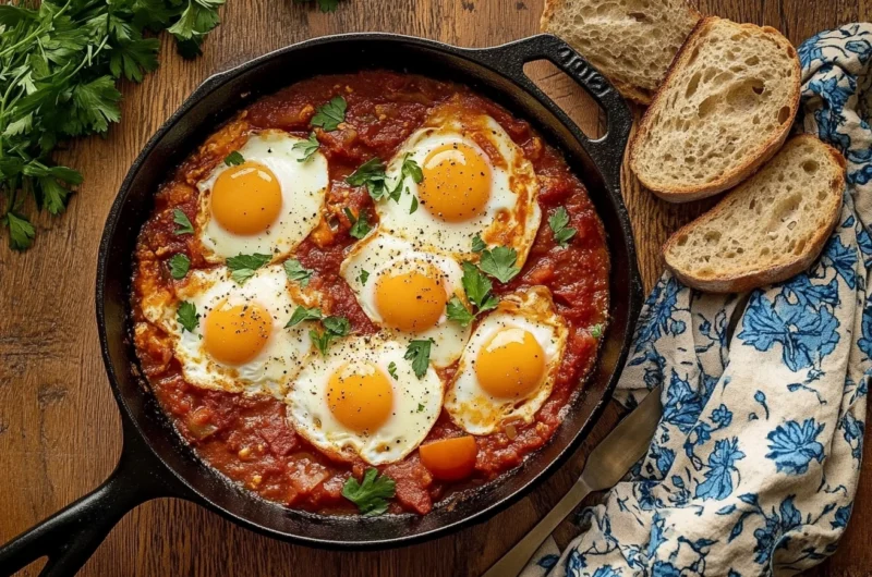 Smoky Veggie Shakshuka: The Ultimate Mediterranean Comfort Food Recipe