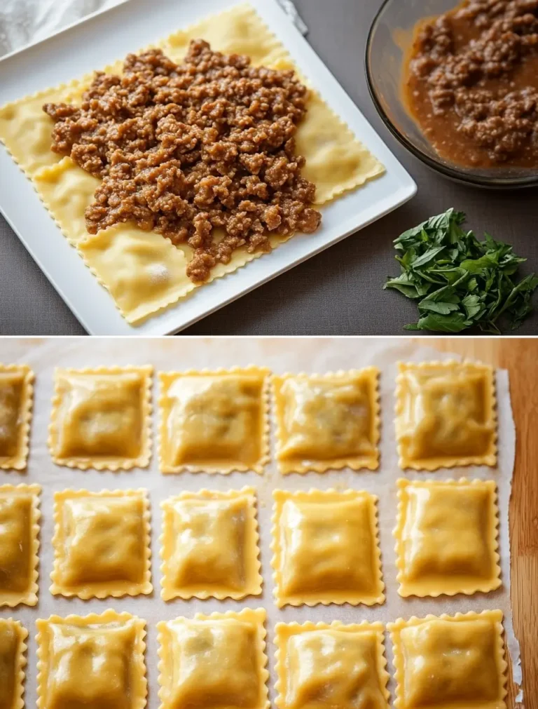 Meat-Filled Dumpling Rolls