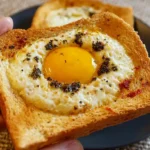 Air Fryer Cheesy Egg Toast