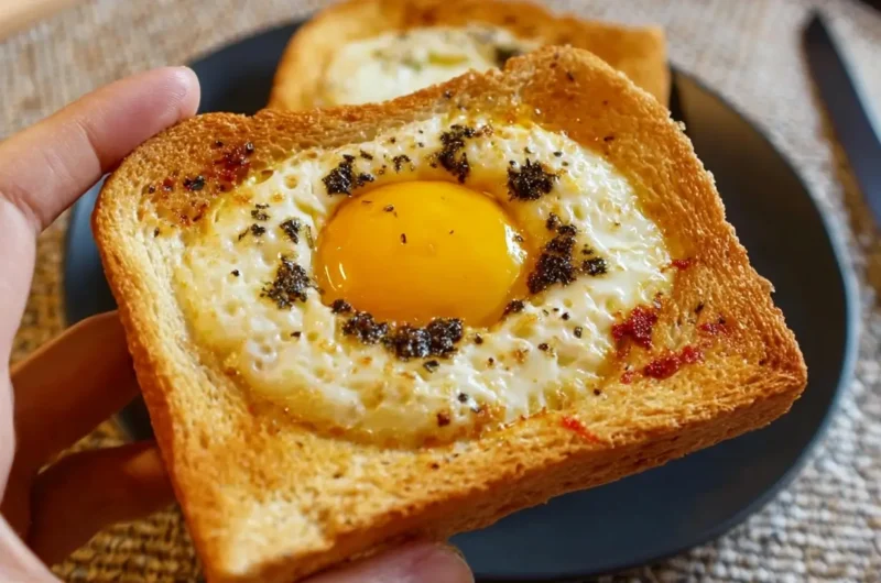 The Ultimate Air Fryer Cheesy Egg Toast Recipe for Breakfast Perfection
