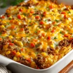 Amish Hamburger Potato Casserole