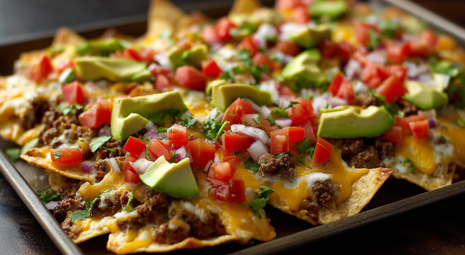 Beef Nachos Supreme