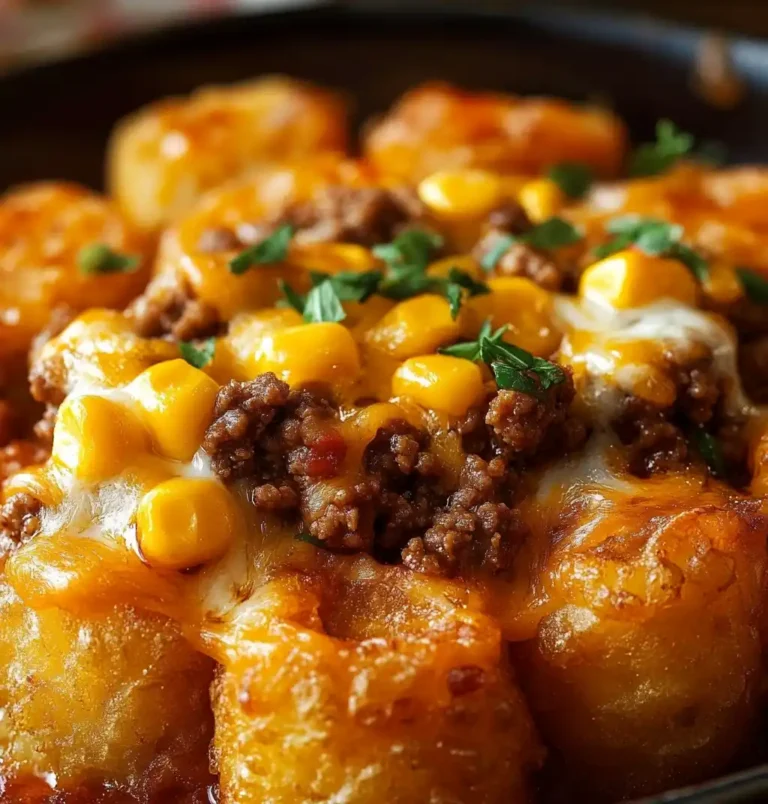 Beef and Corn Cowboy Casserole