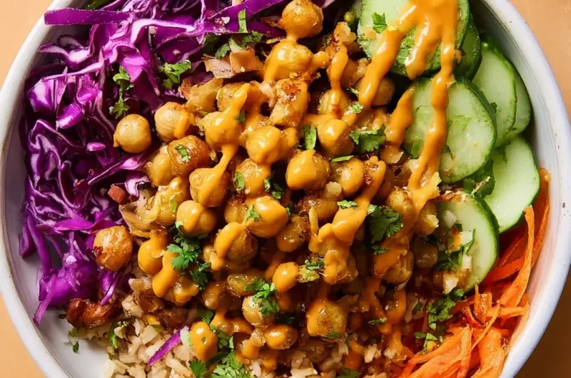 Best Peanut Chickpea Protein Bowls: The Ultimate High-Protein Meal