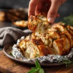 Cheesy Stuffed Garlic Bread