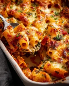 Chicken pasta bake