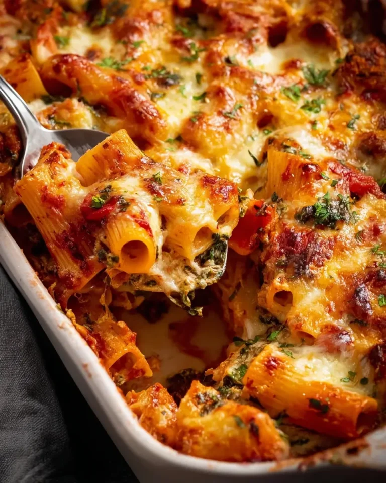 Chicken pasta bake