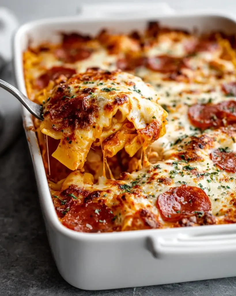 Chicken pasta bake