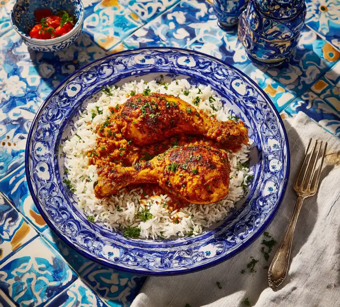 Chkmeruli Georgian garlic chicken