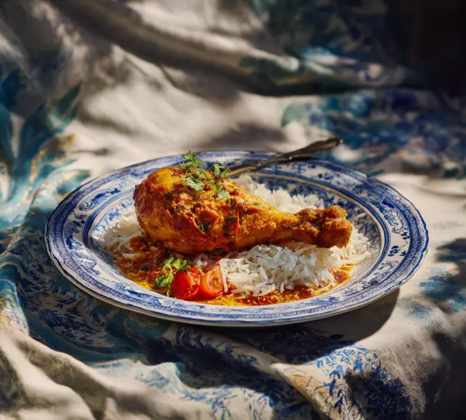 Chkmeruli Georgian garlic chicken