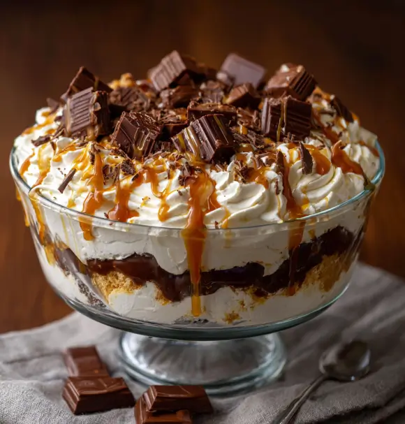 chocolate fudge brownie trifle