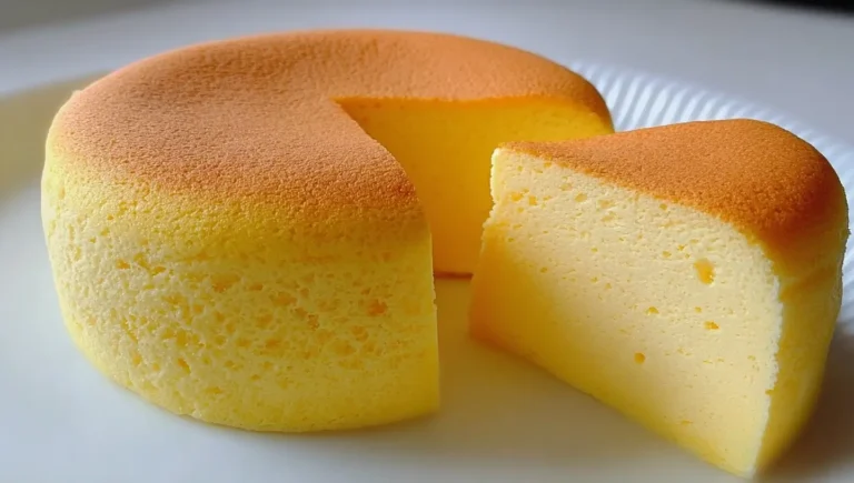 Japanese style cheesecake