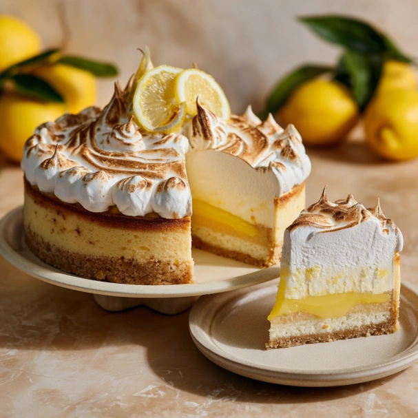Lemon Meringue Cheesecake