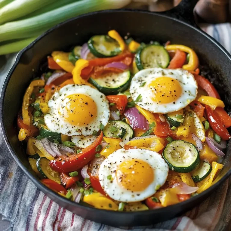 One-Pan Egg and Veg Brunch