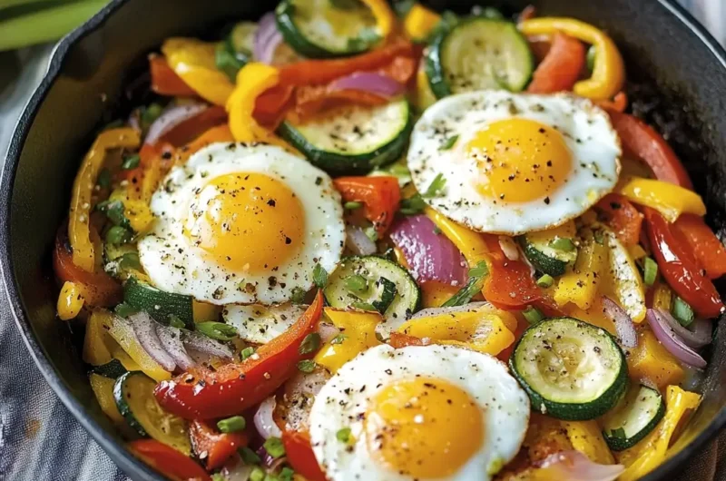 The Ultimate One-Pan Egg and Veg Brunch Recipe for Busy Mornings