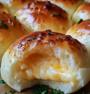Pillsbury Biscuit Garlic Butter Cheese Bombs