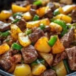 Savory Ribeye and Potato Skillet