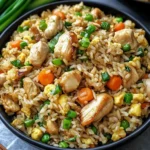 Sizzling Hibachi Chicken Fried Rice