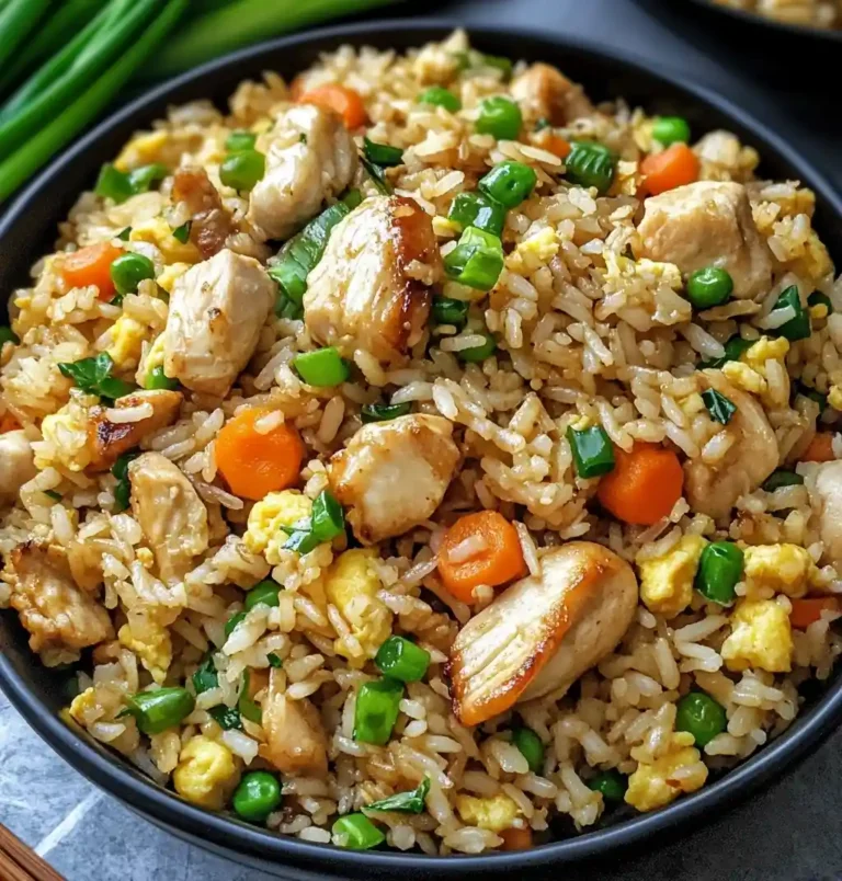 Sizzling Hibachi Chicken Fried Rice
